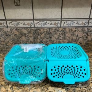 Tupperware $20 each.  Price firm